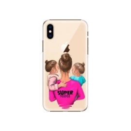 iSaprio Super Mama Two Girls Apple iPhone XS