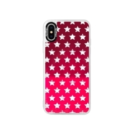 iSaprio Pink Stars Pattern Apple iPhone XS