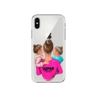 iSaprio Super Mama Two Girls Apple iPhone X - cena, porovnanie