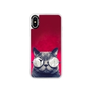 iSaprio Pink Crazy Cat 01 Apple iPhone X - cena, porovnanie