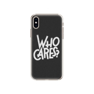 iSaprio Who Cares Apple iPhone XS - cena, porovnanie