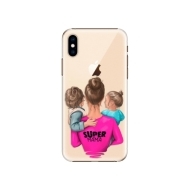 iSaprio Super Mama Boy and Girl Apple iPhone XS - cena, porovnanie