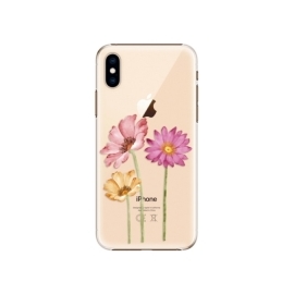 iSaprio Three Flowers Apple iPhone XS