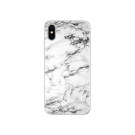 iSaprio White Marble 01 Apple iPhone X