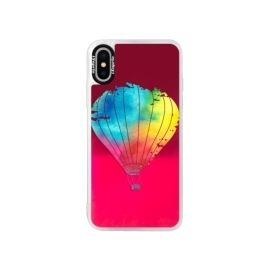 iSaprio Pink Flying Baloon 01 Apple iPhone X