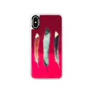 iSaprio Pink Three Feathers Apple iPhone X - cena, porovnanie