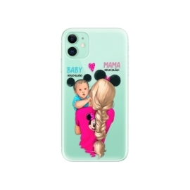 iSaprio Mama Mouse Blonde and Boy Apple iPhone 11