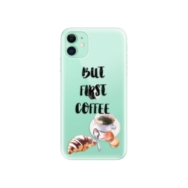 iSaprio First Coffee Apple iPhone 11
