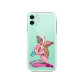 iSaprio Kissing Mom Blond and Girl Apple iPhone 11