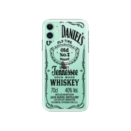 iSaprio Transparent Black Jack Apple iPhone 11