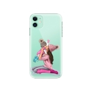 iSaprio Kissing Mom Brunette and Girl Apple iPhone 11 - cena, porovnanie