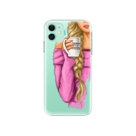 iSaprio My Coffe and Blond Girl Apple iPhone 11