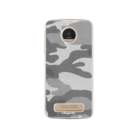 iSaprio Gray Camuflage 02 Lenovo Moto Z Play
