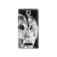 iSaprio BW Owl Lenovo A2010 - cena, porovnanie