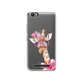iSaprio Lady Giraffe Lenovo Vibe C