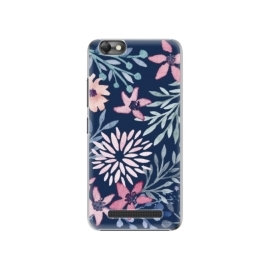 iSaprio Leaves on Blue Lenovo Vibe C