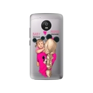 iSaprio Mama Mouse Blond and Girl Lenovo Moto G5 - cena, porovnanie