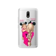 iSaprio Mama Mouse Blond and Girl Lenovo Moto M - cena, porovnanie