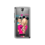 iSaprio Mama Mouse Blonde and Boy Lenovo A2010 - cena, porovnanie