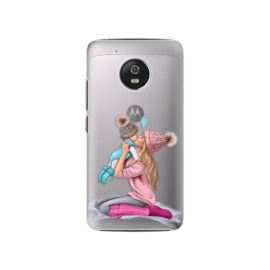 iSaprio Kissing Mom Blond and Boy Lenovo Moto G5