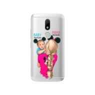 iSaprio Mama Mouse Blonde and Boy Lenovo Moto M - cena, porovnanie