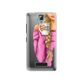 iSaprio My Coffe and Blond Girl Lenovo A2010
