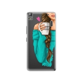 iSaprio My Coffe and Brunette Girl Lenovo A7000