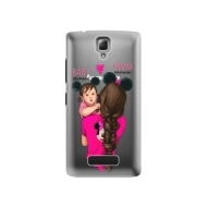 iSaprio Mama Mouse Brunette and Girl Lenovo A2010 - cena, porovnanie