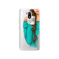 iSaprio My Coffe and Brunette Girl Lenovo Moto M - cena, porovnanie
