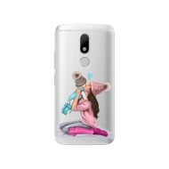 iSaprio Kissing Mom Brunette and Boy Lenovo Moto M - cena, porovnanie