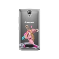 iSaprio Kissing Mom Blond and Girl Lenovo A2010 - cena, porovnanie