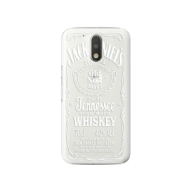 iSaprio Transparent White Jack Lenovo Moto G4 / G4 Plus