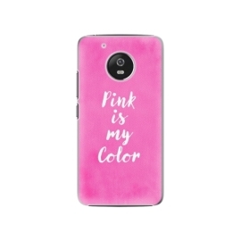 iSaprio Pink is my color Lenovo Moto G5