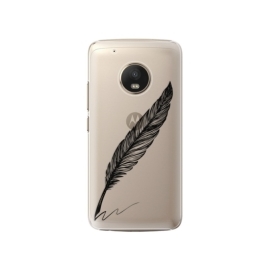 iSaprio Writing By Feather Lenovo Moto G5 Plus