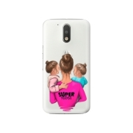 iSaprio Super Mama Two Girls Lenovo Moto G4 / G4 Plus - cena, porovnanie