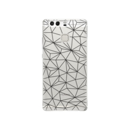 iSaprio Abstract Triangles 03 Huawei P9