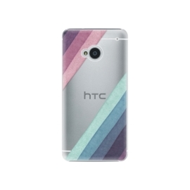 iSaprio Glitter Stripes 01 HTC One M7