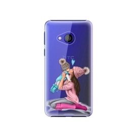iSaprio Kissing Mom Brunette and Boy HTC U Play
