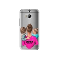 iSaprio Super Mama Boy and Girl HTC One M8 - cena, porovnanie