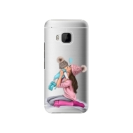 iSaprio Kissing Mom Brunette and Boy HTC One M9 - cena, porovnanie