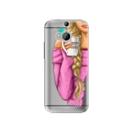 iSaprio My Coffe and Blond Girl HTC One M8 - cena, porovnanie