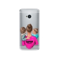 iSaprio Super Mama Boy and Girl HTC One M7 - cena, porovnanie