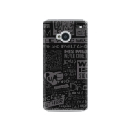 iSaprio Text 01 HTC One M7 - cena, porovnanie