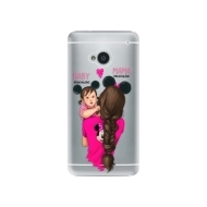 iSaprio Mama Mouse Brunette and Girl HTC One M7 - cena, porovnanie