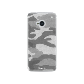 iSaprio Gray Camuflage 02 HTC One M7