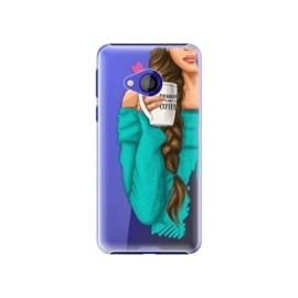 iSaprio My Coffe and Brunette Girl HTC U Play