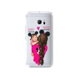 iSaprio Mama Mouse Brunette and Girl HTC 10
