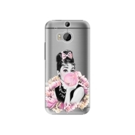 iSaprio Pink Bubble HTC One M8 - cena, porovnanie