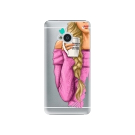 iSaprio My Coffe and Blond Girl HTC One M7