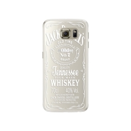iSaprio Transparent White Jack Samsung Galaxy S6